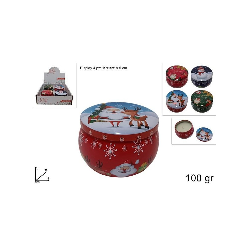 CANDELA PROFUMATA 100GR BARATTOLO